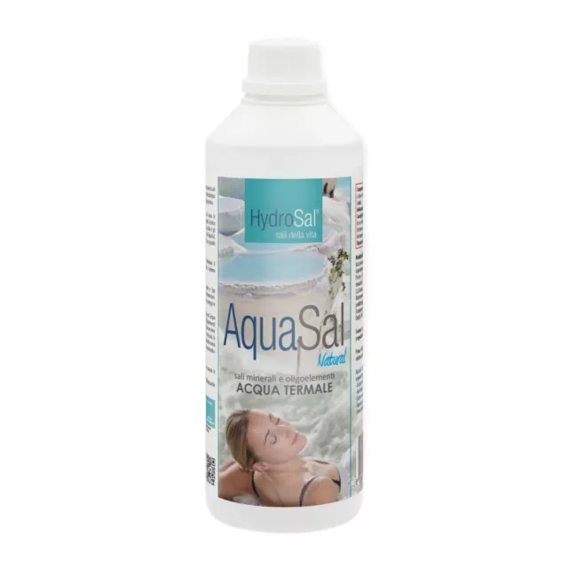 ACQUA TERMALE per Spa e Vasche Idromassaggio - AquaSal NATURAL 1 L