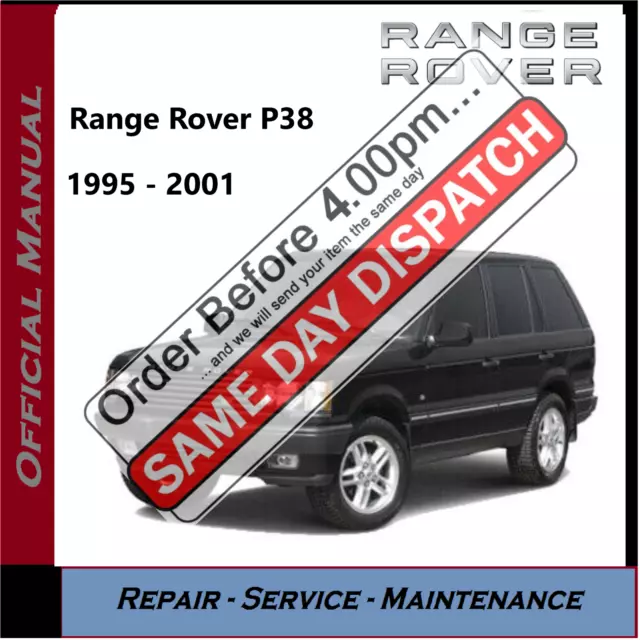 Range Rover P38 P 38 Workshop Service Repair Manual + Wiring Diagrams on CD