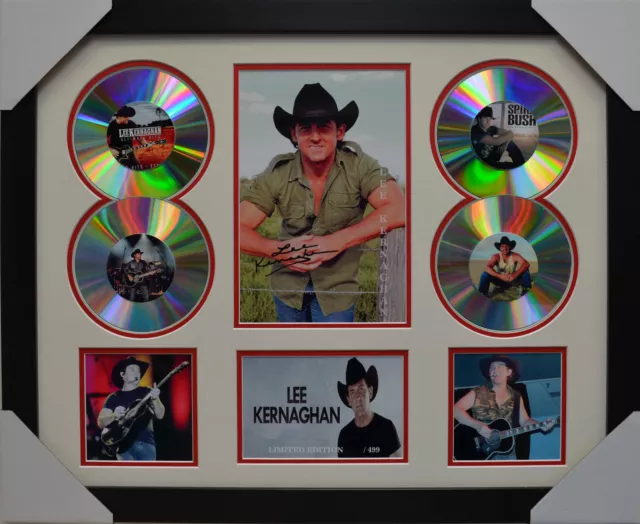 Lee Kernaghan Framed Memorabilia Limited Edition