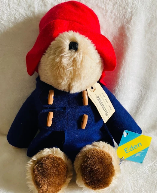 PADDINGTON PLUSH DOLL Stuffed Animal Toy Bear 1981 Eden Vintage