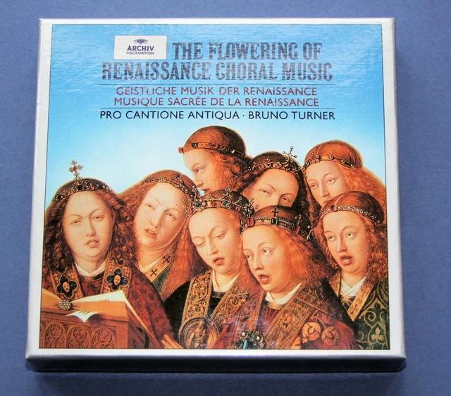 7 CD BOX set. Pro Cantione Antiqua Flowering of Renaissance Choral