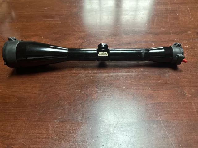 Vtg Redfield Illuminator 4X 4x56mm Rifle Scope Duplex USA Gloss Finish 30MM Tube