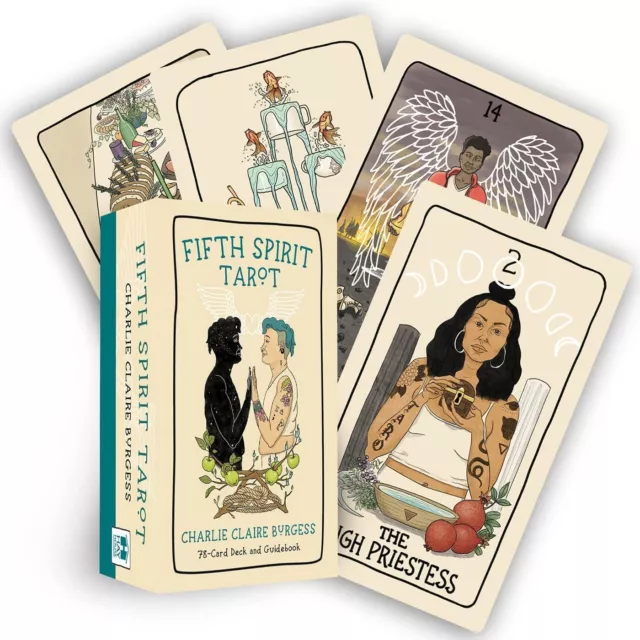 Fifth Spirit Tarot Cartes Pont Et Guide Hay House Charlie Claire Burgess Neuf