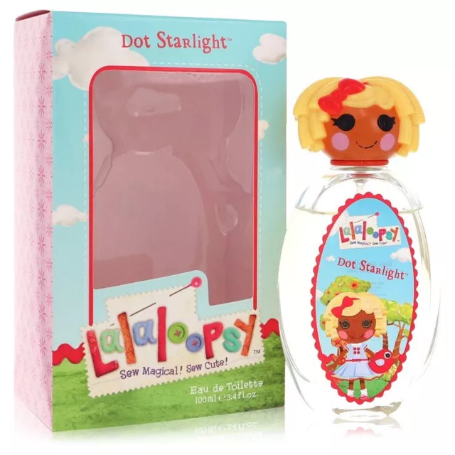 Lalaloopsy by Marmol & Son Eau De Toilette Spray (Dot Starlight) 3.4 oz For Wom