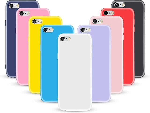 Cover Custodia Per Apple Iphone Se 2020 8 7  + Pellicola Vetro Temperato Tpu