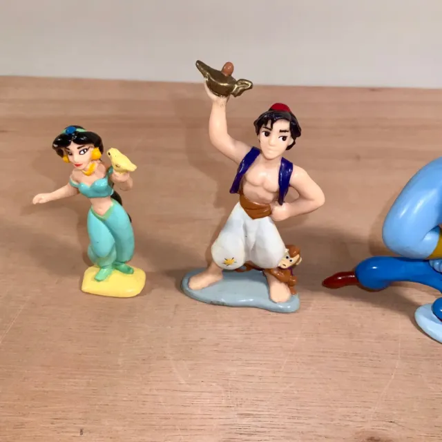 Aladdin Disney Figures Bullyland: Jasmine, Aladdin, Genie & Jafar Bundle 2