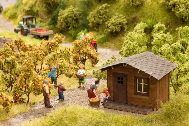 Noch 12035 Ready Made Scene - In the Allotment - HO Scale (suit OO also)