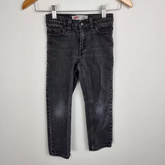 Levis 511 Skinny Jeans Black Boys Size 6