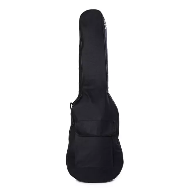 1x Padded Electric Guitar Bag Soft Case Double Straps Backpack Carrying B ^~