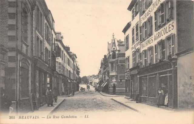 60-Beauvais-La Rue Gambetta-N 6013-F/0119