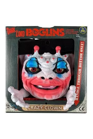 Boglins Hand Puppet Dark Lord Crazy Clown (Glow In The Dark)