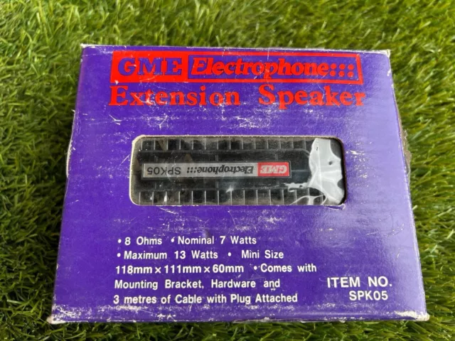 Gme Electrophone Extension Speaker Item No Spk05