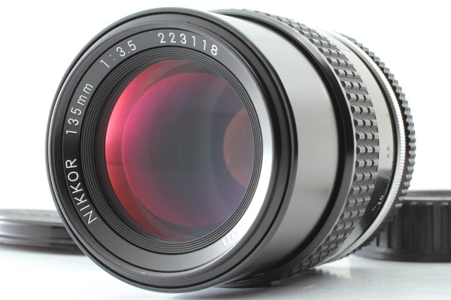 [Near MINT] NIKON Ai NIKKOR 135mm F3.5 MF Telephoto Lens For F Mount From JAPAN