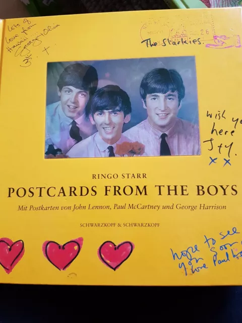 BEATLES   Ringo Starr Poscards From The Boys