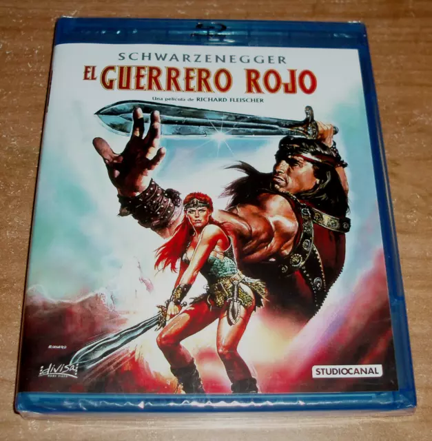 EL GUERRERO ROJO (Red Sonja) NUEVO PRECINTADO BLU-RAY AVENTURAS ACCION