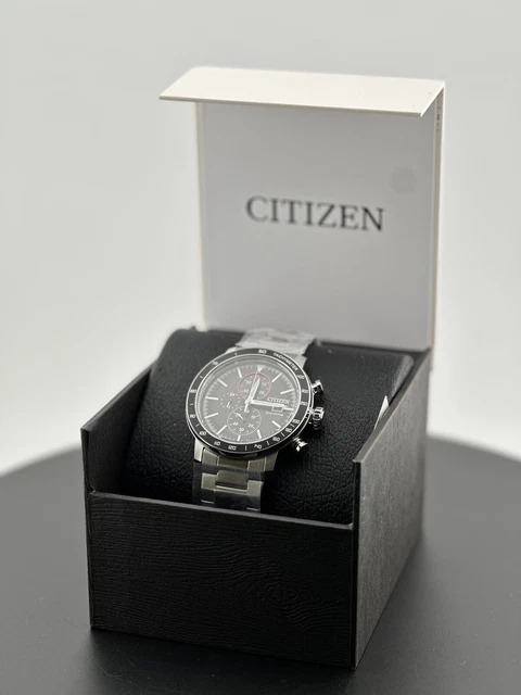 Citizen Orologio Uomo Eco-Drive | Analogico Al Quarzo, Cassa 43mm, Cinturino 21mm | Eleganza Senza Batteria