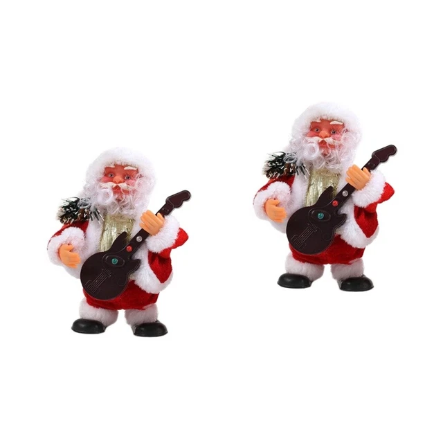2x Hause Weihnachten Handwerk Weihnachten Santa Dekoration