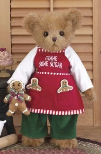 COOPER COOKIEMAKER Gingerbread Bearington 14" Bear Collectible New 2013 w/tags