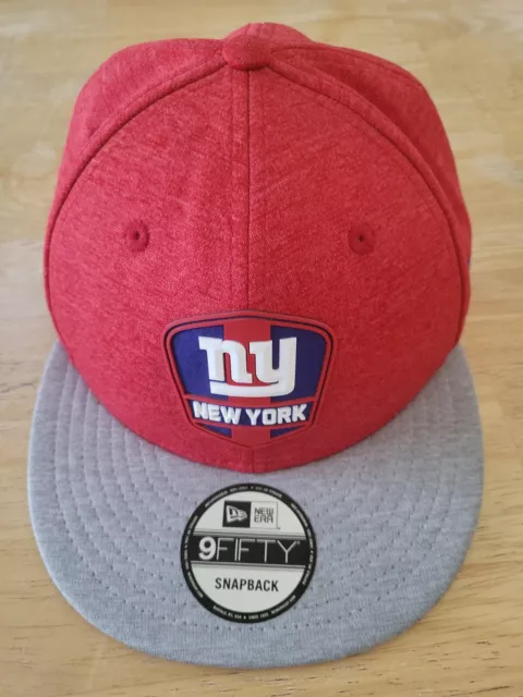 New Era New York Giants NFL 9FIFTY Snapback Baseball Cap Hat - Mens Medium/Large