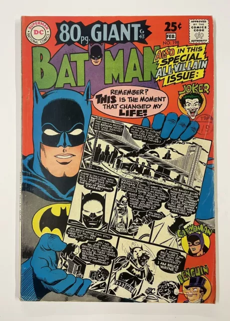 Batman #198. Feb 1968. Dc. Fn+. 80 Page Giant! Finger! Moldoff! Sprang! Kane!