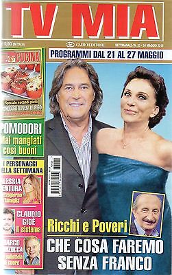 Tv Mia.AL BANO CARRISI,ALESSIA VENTURA,ALESSANDRA MASTRONARDI & LUDOVICO FREMONT 