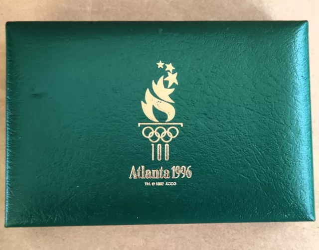 Bicycle Playing Cards 100th Olympic Games 1996 Atlanta Double Deck & Case