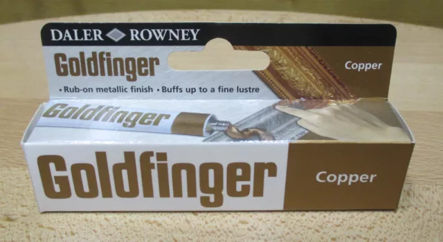 22ml (47,68 €/100ml) GOLDFINGER METALL-PASTE KUPFER METALLBRONZE COPPER