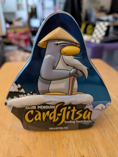 CLUB PENGUIN CARD Jitsu Trading Cards Collectors Tin Disney Series 1  Collectable 59.97 - PicClick UK