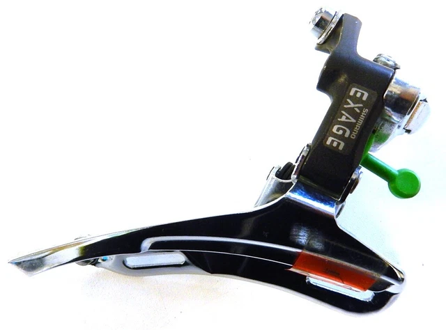 DÉRAILLEUR AVANT SHIMANO STX 34.9 TIRAGE BAS - NOS SHIMANO BP RC 33 DERAILLEUR