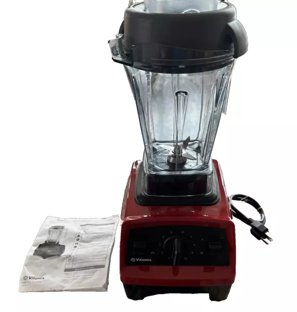 Vitamix E310 Explorian Series Variable-Speed Red Blender Tested Works Great