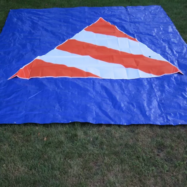 Minifish® Sail in Orange and White, Five Panel Design
