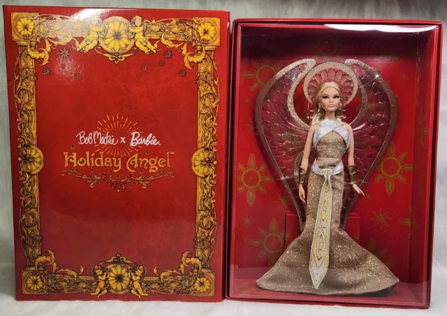 Mattel Barbie Signature Bob Mackie Barbie Holiday Angel Doll 2022 # HCC00 Item#2