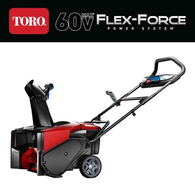 Toro Cordless Snow Blowers 21" Li-Ion Brushless Electric Steel Tool Only