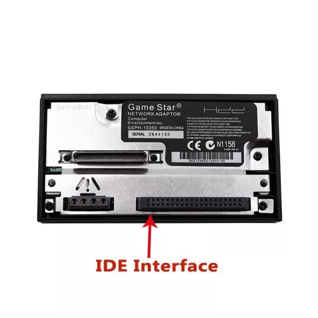 SATA Socket Console HDD w Y/jx Sata Network For PS2 Fat Game Adapter Adaptor 2