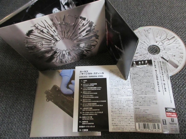 CARCASS / surgical steel / JAPAN LTD CD OBI paper jacket