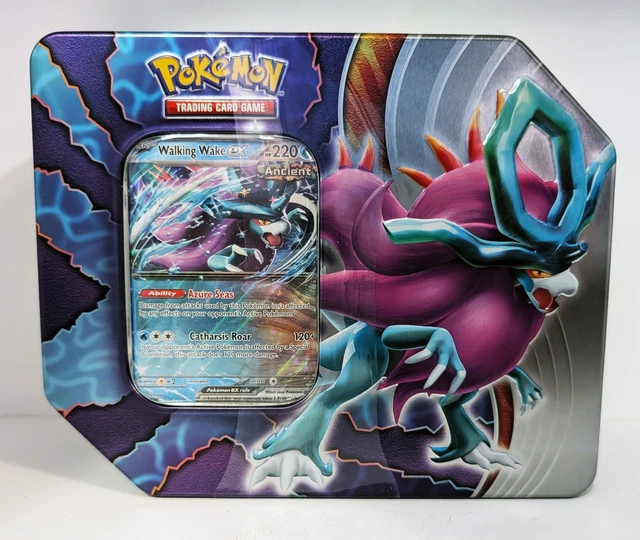 Pokémon TCG: Paradox Clash Walking Wake ex tin – Card Club