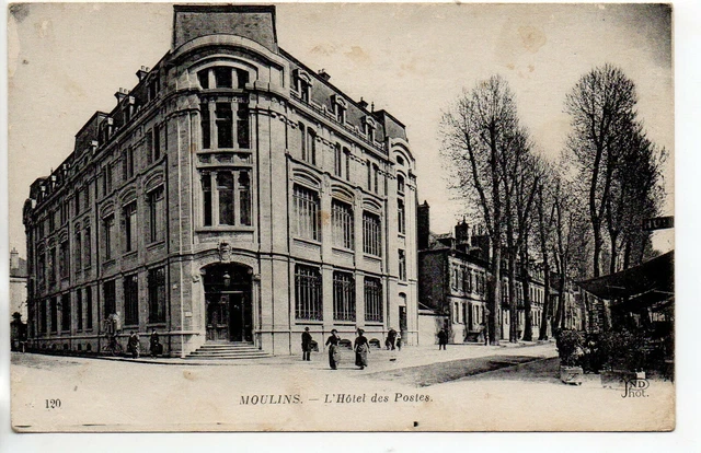 Thème LA POSTE - Bureau de Poste - CPA 03 - MOULINS -  la poste 5