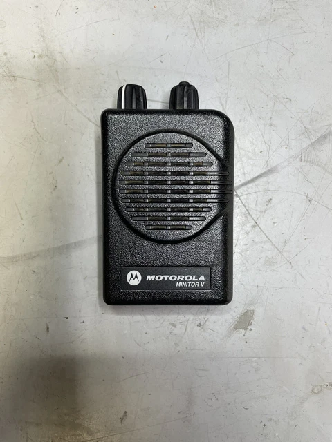 Motorola Minitor V Pager 151 - 158.9975 MHz 2-Ch  - UNTESTED