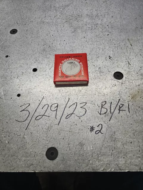 Nos Honda Xl 185 Atc 185 Piston Ring Set Std 13011-427-000