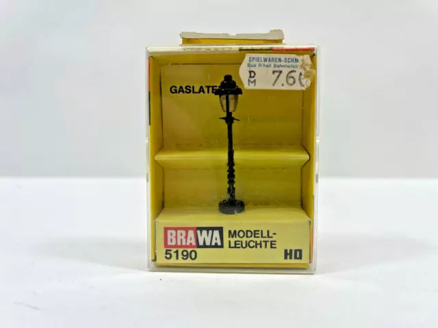 BRAWA H0 5190 - Lanterne de Gaz en Emballage D'Origine (État Neuf)