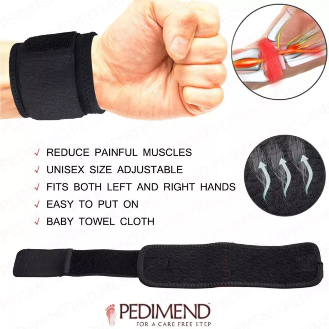 Pedimend Wrist Hand Brace Support Carpal Tunnel Splint Arthritis Neoprene Band