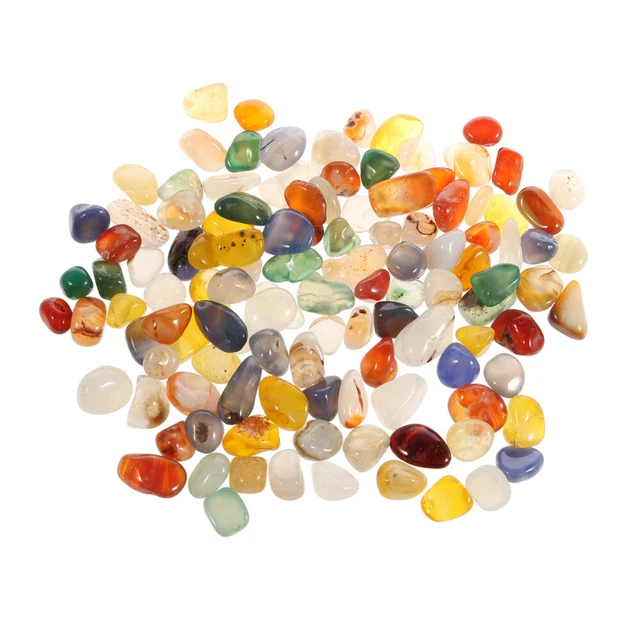 500 G di ghiaia agata naturale per acquari rosso naturale