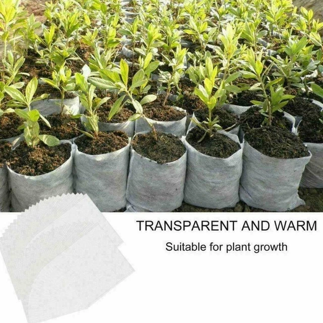 200* Biodegradable Non-woven Nursery Bags Plant Grow SALE Seedling Pots Y9I1