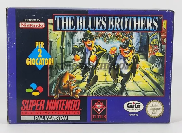 The blues store brothers snes