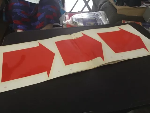 Red Areo Window Clings