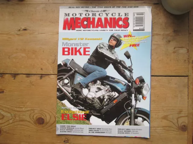 classic and motorcycle mechanics magazine october  2003 z2300 kawasaki