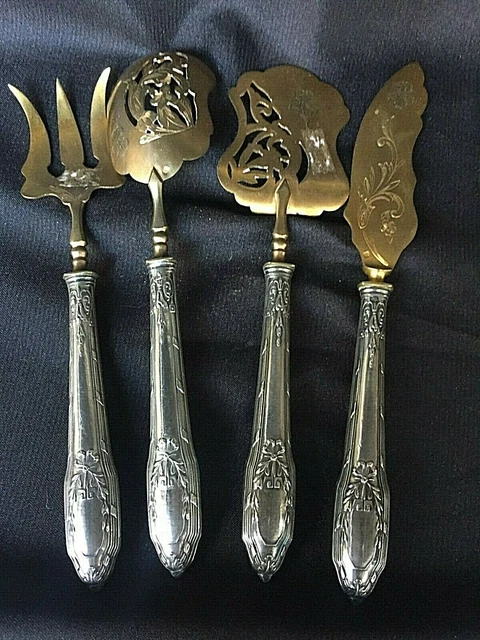 Service à Mignardises En Métal Argenté - Frionnet François - Style Louis XV