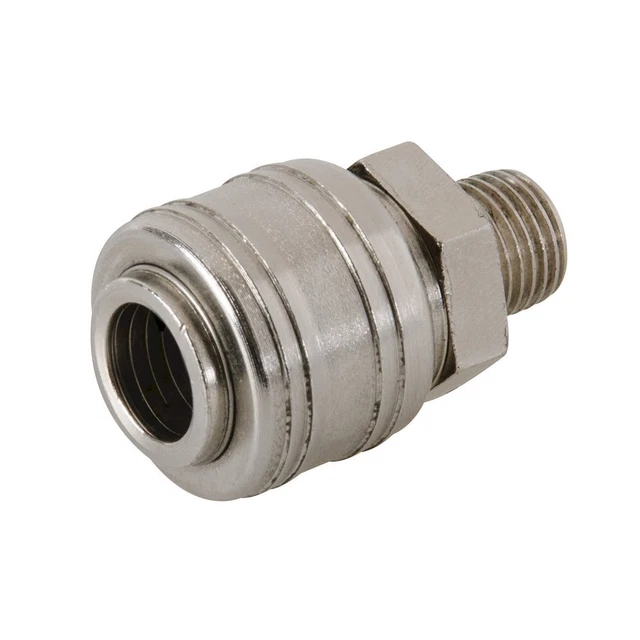 Silverline Euro Air Ligne Filetage Mâle Coupleur Rapide 0.6cm Bsp 237552