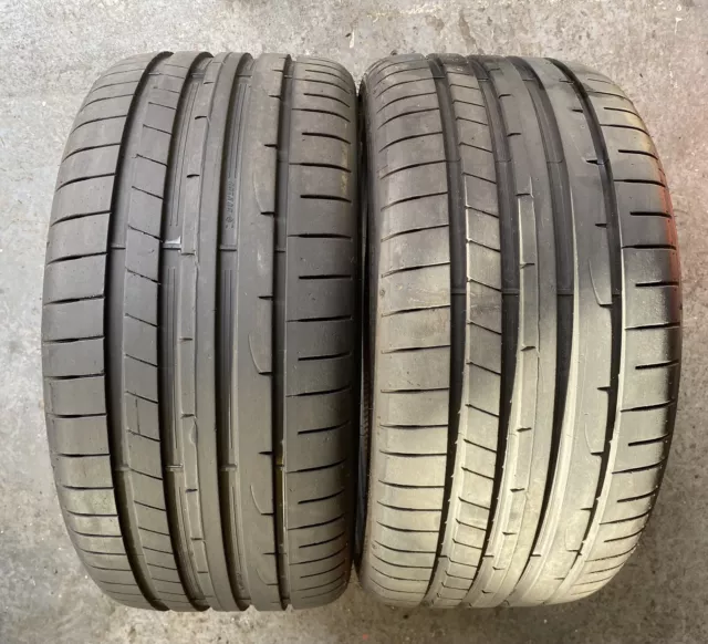 Tyres X 2, 255 30 20, Dunlop Sp Sport Maxx Rt2, Ex Load, Zr, 7.2 & 7.1 Mm  (864)