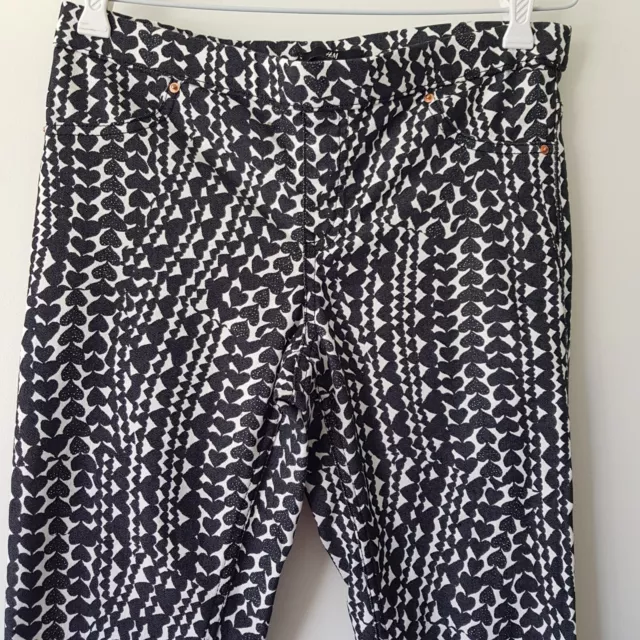 H&M Skinny Pants / Leggings Size US 8 / AU 12 Slim Stretch Back Pockets